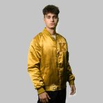 Baseball Satin Jacket - Image 2