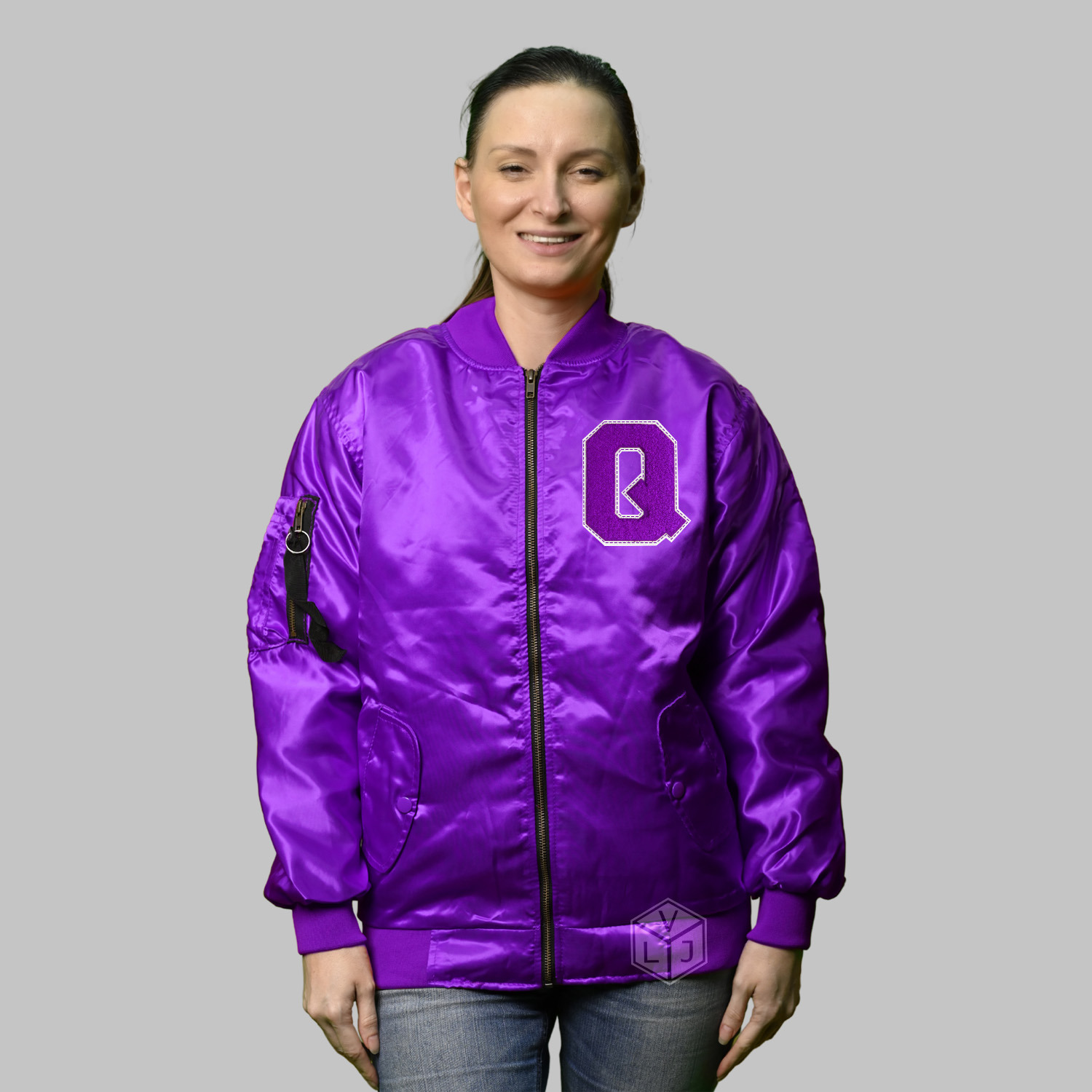 Customized-Bomber-Jacket-3.jpg Customized Bomber Jacket - Image 1