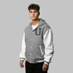 Hooded Letterman jackets - Image 3