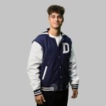 Letterman Jacket Sailor Collar - Image 4