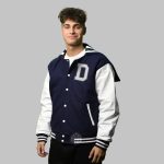 Letterman Jacket Sailor Collar - Image 2