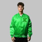 Letterman jacket satin