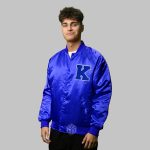 Men Satin Varsity Jackets - Image 2