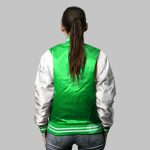 Satin Varsity Jacket - Image 4