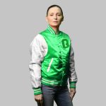 Satin Varsity Jacket - Image 3