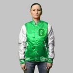 Satin Varsity Jacket