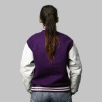 Varsity Jacket Women Purple - Image 4
