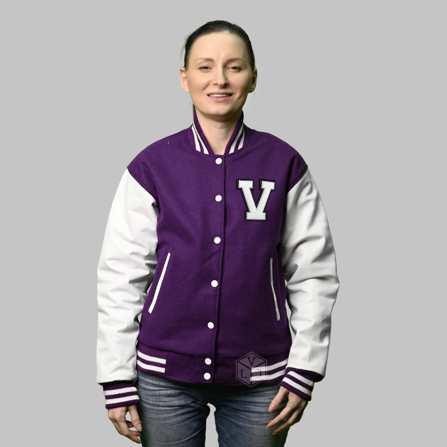 Varsity-Jacket-Women-Purple-3.jpg Varsity Jacket Women Purple - Image 1