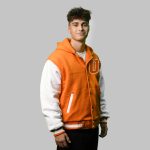 Varsity Jacket with Hood - Image 2