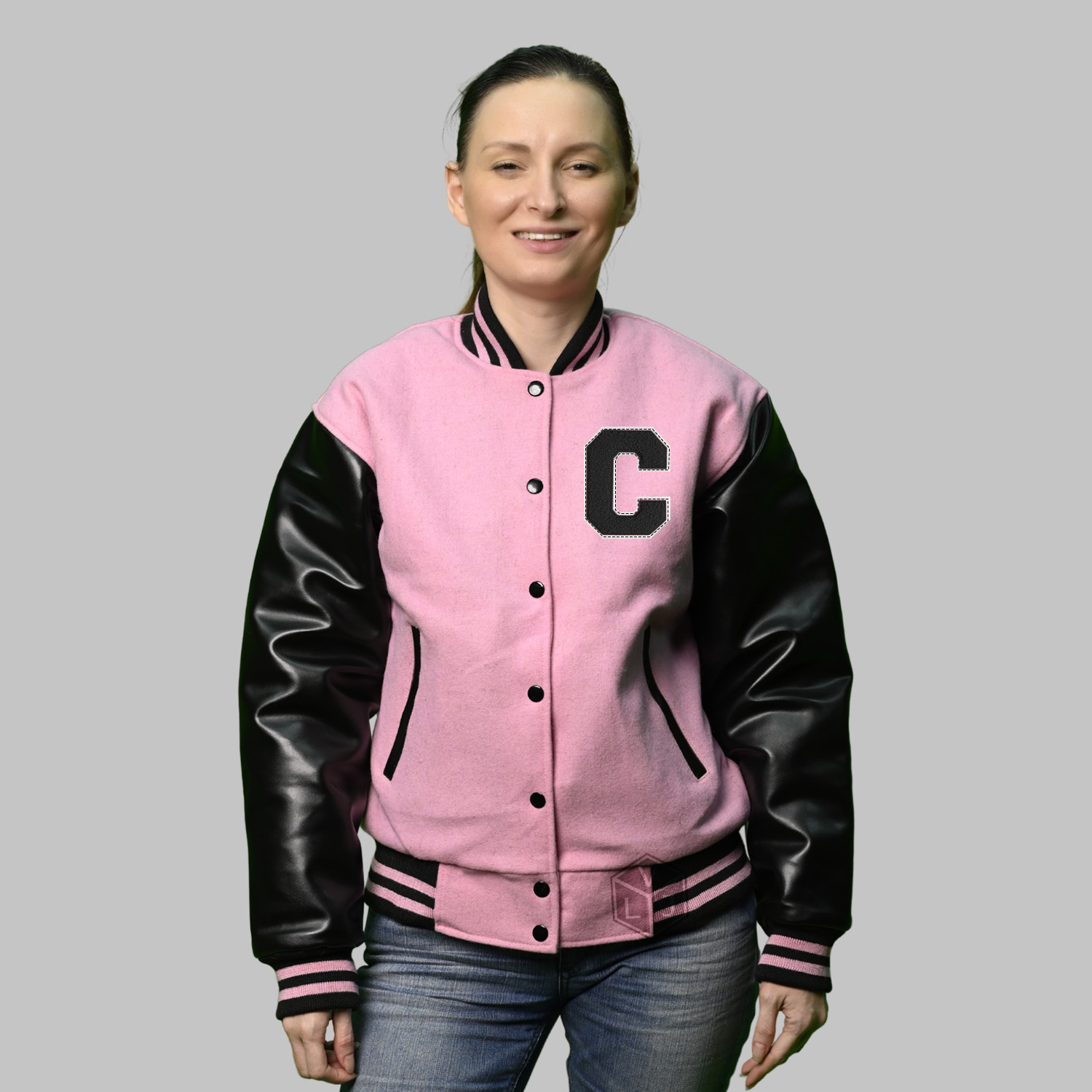 Varsity-Jackets-Pink.jpg Varsity Jackets Pink - Image 1