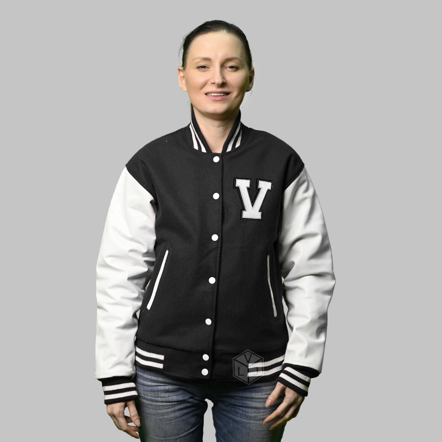 Varsity-Letterman-Jacket-Women-3.jpg Varsity Letterman Jacket Women - Image 1