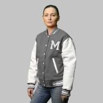 Wool Leather Letterman Jackets - Image 3