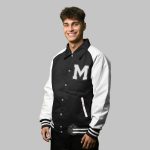 Wool Leather Varsity Jackets - Image 3