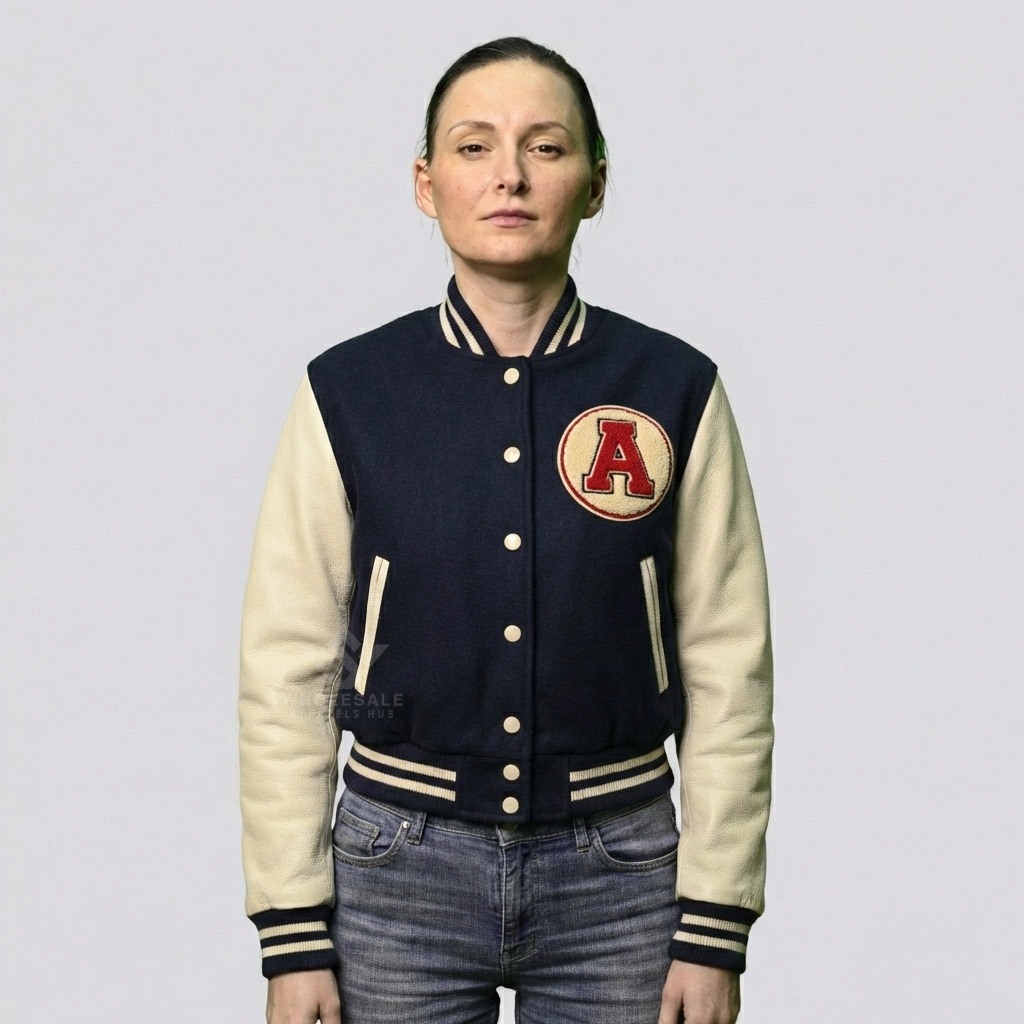 Cropped Baseball Jacket Cropped Baseball Jacket