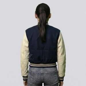 Cropped Baseball Jacket