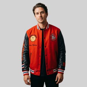 Bulk Wool Leather Varsity Jacket