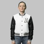 Letterman Cropped Jacket