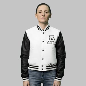 Letterman Cropped Jacket