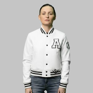 Cropped Varsity Jacket