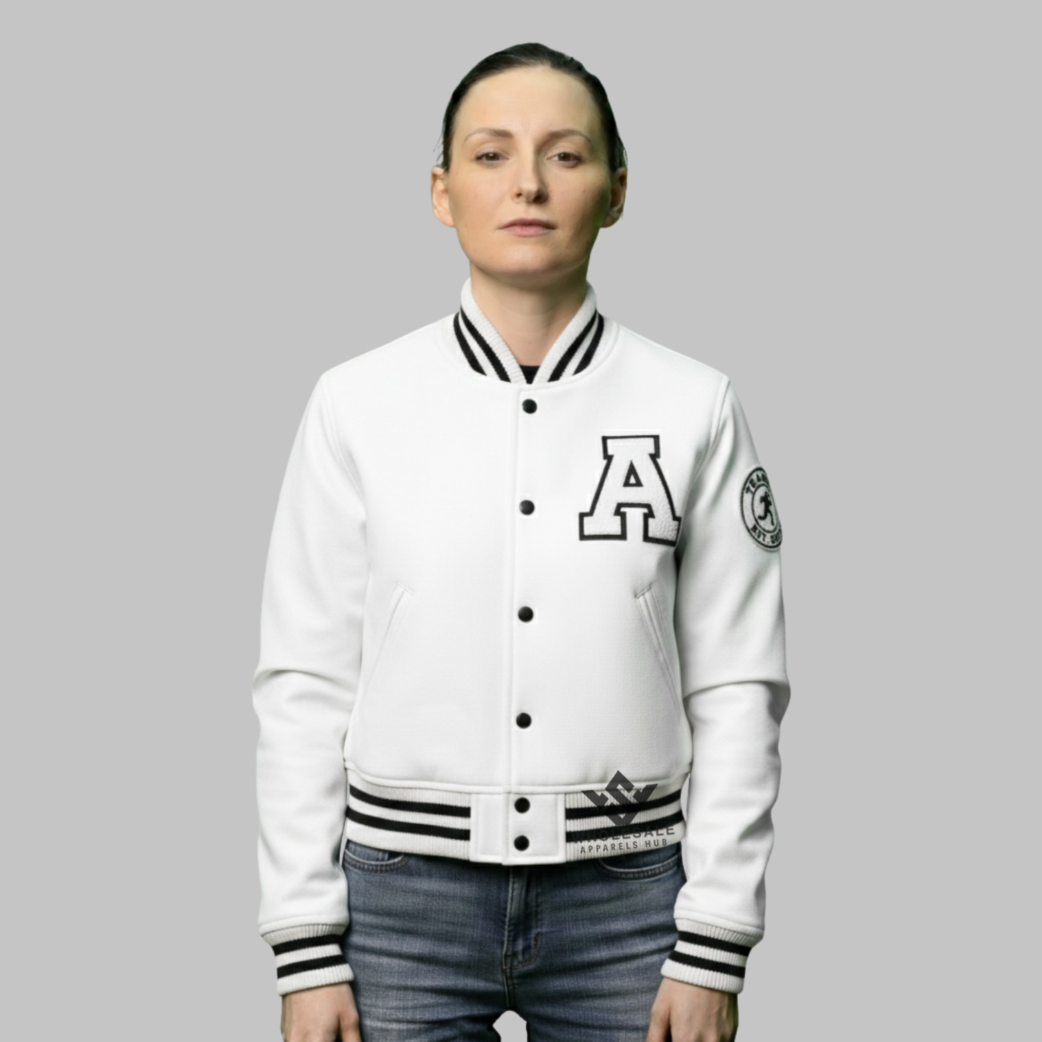 Cropped Varsity Jacket Cropped Varsity Jacket