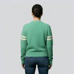 Letterman Style Cardigan Sweater