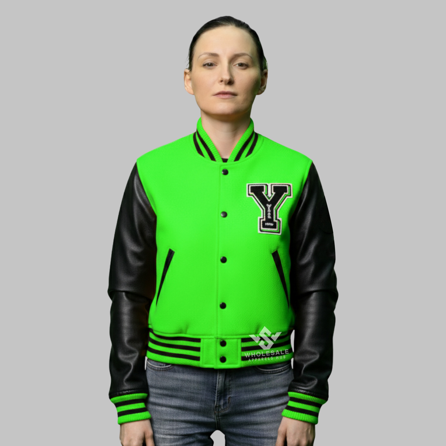 Letterman Jacket Cropped Letterman Jacket Cropped