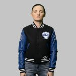 varsity cropped jacket