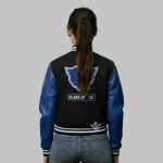 varsity cropped jacket