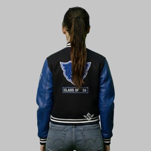 varsity cropped jacket