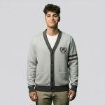 College Style Cardigan for Men