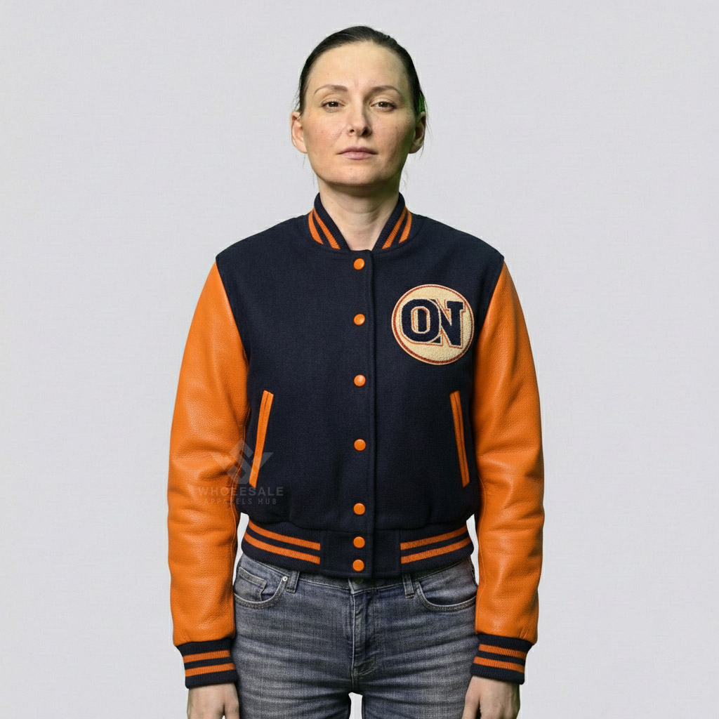 Short Cut Varsity Jacket Short Cut Varsity Jacket