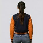 Short Cut Varsity Jacket