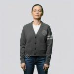 Womens Varsity Cardigan