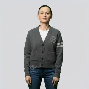 Womens Varsity Cardigan
