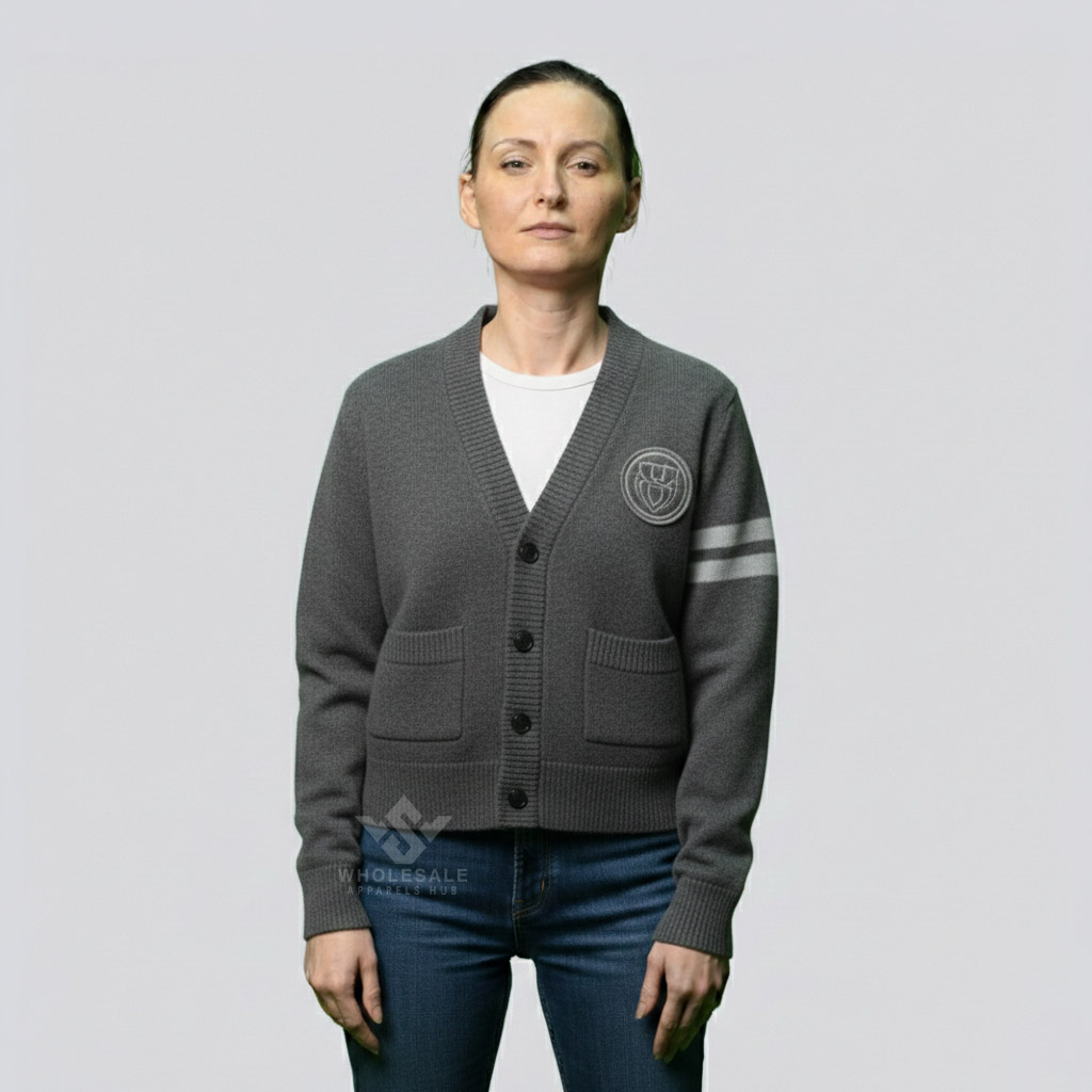 Womens Varsity Cardigan Womens Varsity Cardigan