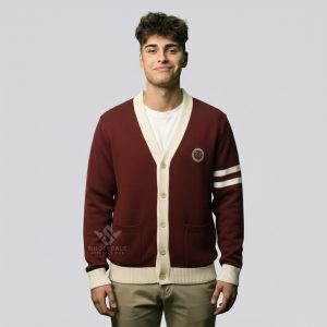Warm Varsity Cardigan