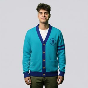 Preppy Varsity Cardigan
