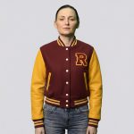 Short Letterman Jacket