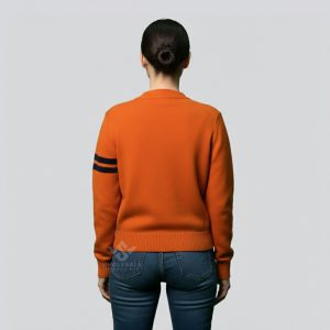 Womens Letterman Style Cardigan