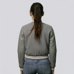 Crop Letterman Jacket