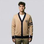 Lightweight Varsity Cardigan