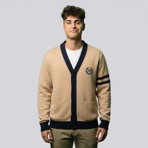 Lightweight Varsity Cardigan