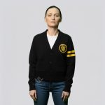Womens Letterman Cardigan