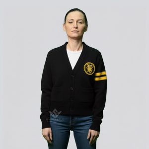 Womens Letterman Cardigan