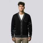 Classic Letterman Cardigan Sweater