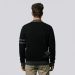 Classic Letterman Cardigan Sweater