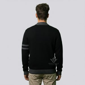 Classic Letterman Cardigan Sweater
