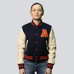 Wholesale Cropped Varsity Jacket