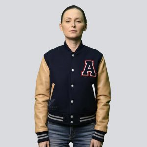 Bulk Cropped Varsity Jacket