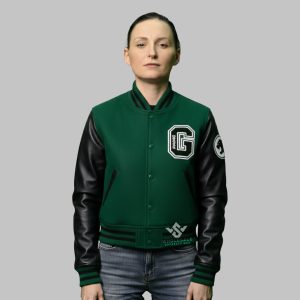 Cropped College Jacket